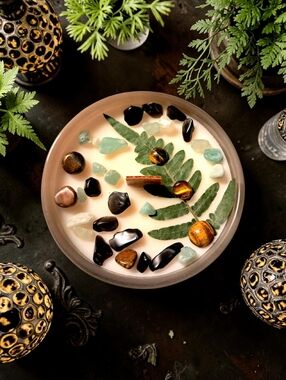 Hand Crafted , Wicked Worthy Wax, The Earth candle